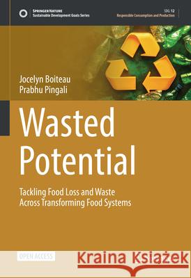 Wasted Potential: Tackling Food Loss and Waste Across Transforming Food Systems Jocelyn Boiteau Prabhu Pingali 9783031974106 Springer - książka