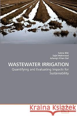 Wastewater Irrigation Salma Bibi 9783639206326 VDM Verlag - książka