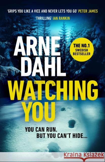 Watching You: 'Grips you like a vice and never lets you go’ Peter James Arne Dahl 9781784705725 Vintage Publishing - książka