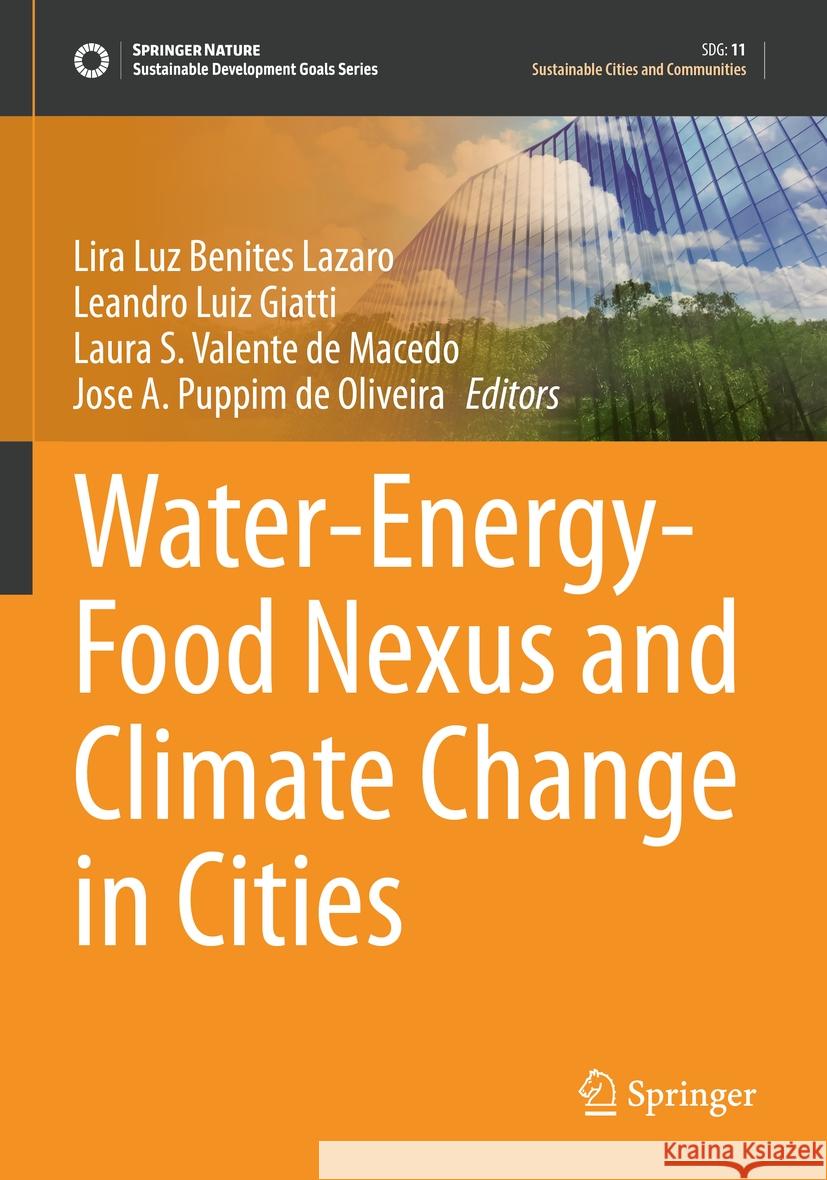 Water-Energy-Food Nexus and Climate Change in Cities  9783031054747 Springer International Publishing - książka