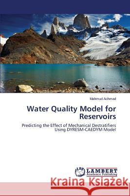 Water Quality Model for Reservoirs Achmad Mahmud 9783659108709 LAP Lambert Academic Publishing - książka