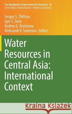 Water Resources in Central Asia: International Context Sergey S. Zhiltsov Igor S. Zonn Andrey G. Kostianoy 9783030112042 Springer - książka