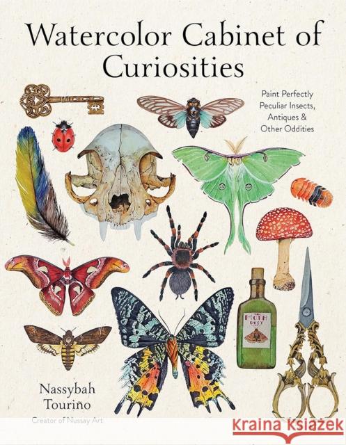 Watercolor Cabinet of Curiosities Nassybah Tourino 9798890032669 Page Street Publishing - książka