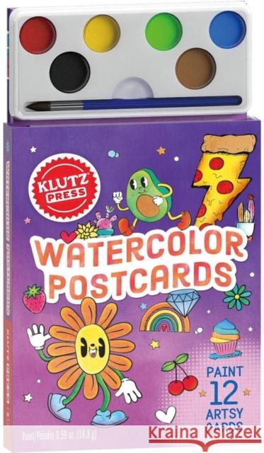 Watercolor Cards Editors of Klutz 9781338848519 Scholastic US - książka