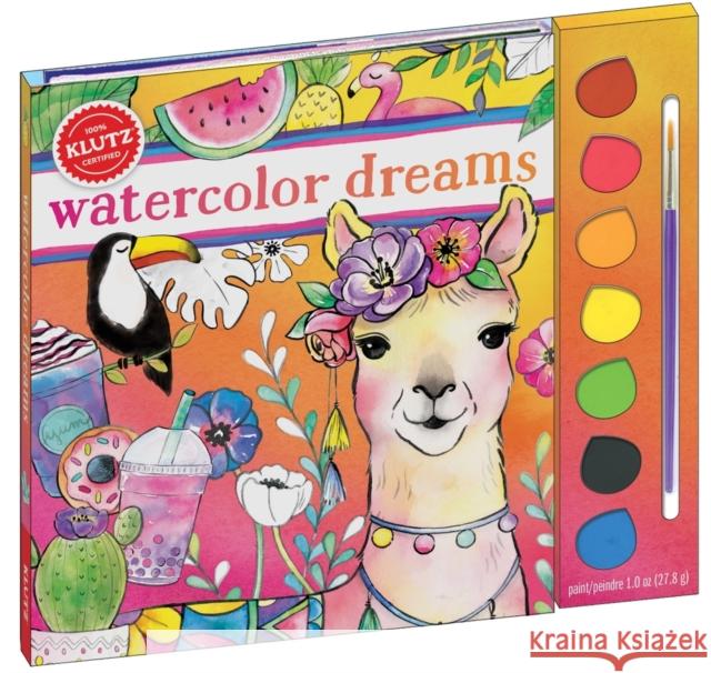 Watercolor Dreams Editors of Klutz 9781338356588 Scholastic US - książka