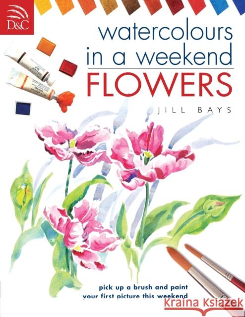 Watercolours in a Weekend: Flowers Jill Bays (Author) 9780715316375 David & Charles - książka