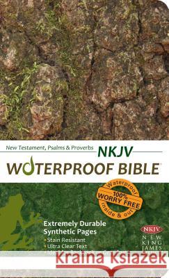 Waterproof New Testament Psalms and Proverbs-NKJV Bardin & Marsee Publishing 9781609690021 Bardin & Marsee Pub - książka