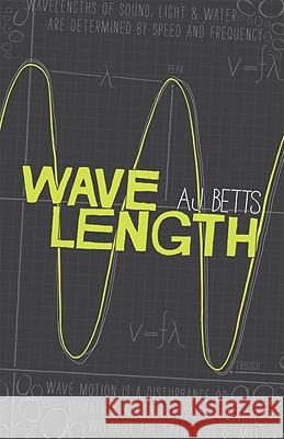 Wavelength A. J. Betts 9781921696305 Fremantle Press - książka