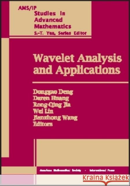 Wavelet Analysis and Applications : Proceedings of an International Conference on Wavelet Analysis and Its Applications, November 15-19, 1999, Zhongshan University, Guangzhou, China  9780821829912 AMERICAN MATHEMATICAL SOCIETY - książka