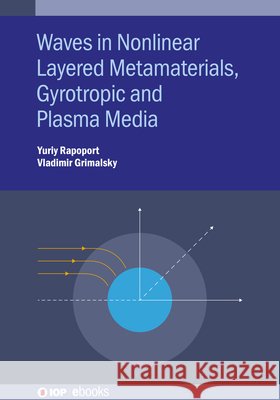 Waves in Nonlinear Layered Metamaterials, Gyrotropic and Plasma Media: Gyrotropic, plasmonic and layered media Yuriy Rapoport Vladimir Grimalsky 9780750323376 Institute of Physics Publishing - książka