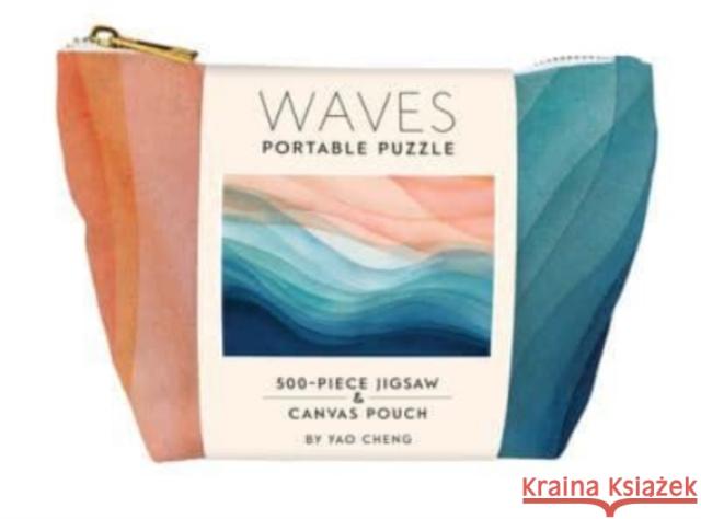 Waves Portable Puzzle Yao Cheng 9781797209623 Chronicle Books - książka