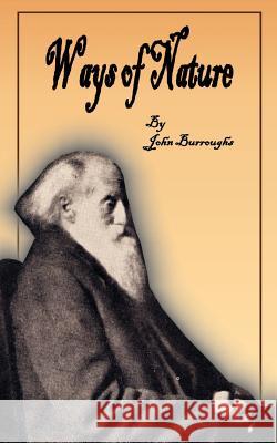 Ways of Nature John Burroughs 9781589630567 Fredonia Books (NL) - książka