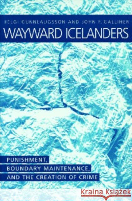 Wayward Icelanders: Punishment, Boundary Maintenance, and the Gunnlaugsson, Helgi 9780299165345 University of Wisconsin Press - książka