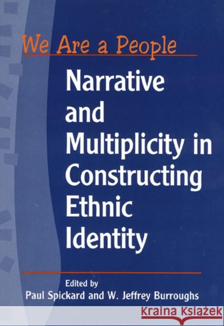 We Are a People Spickard, Paul 9781566397230 Temple University Press - książka