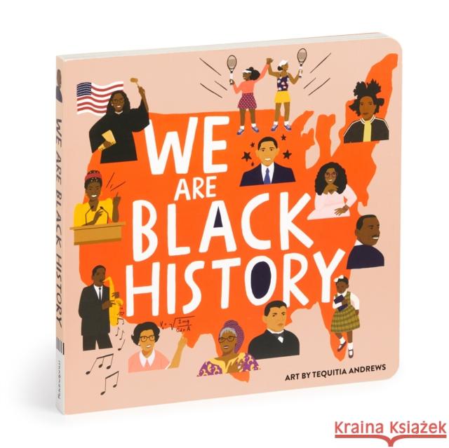 We Are Black History Board Book Tequitia Andrews 9780735382572 Galison - książka