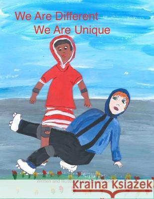 We Are Different, We Are Unique Marion York Marion York 9781539690443 Createspace Independent Publishing Platform - książka