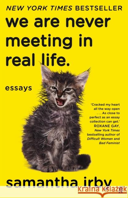 We Are Never Meeting in Real Life Samantha Irby 9780571349814 Faber & Faber - książka