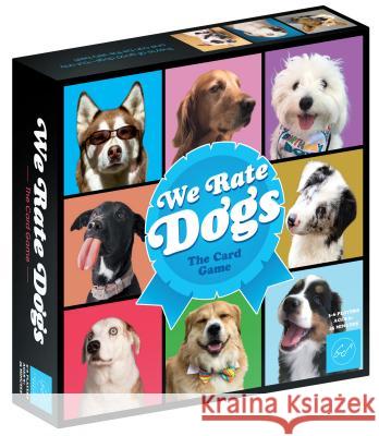 We Rate Dogs! the Card Game - For 3-6 Players, Ages 8+ - Fast-Paced Card Game Where Good Dogs Compete to Be the Very Best - Based on Wildly Popular @W Walker, Ben 9781452173856 Chronicle Books - książka