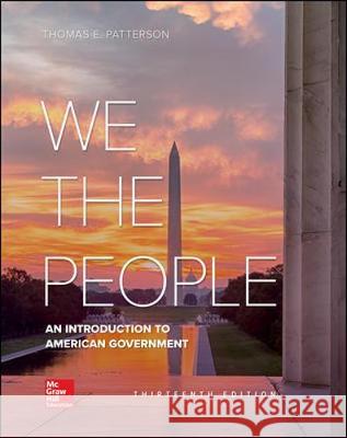 We The People Thomas Patterson 9781259912405 McGraw-Hill Education - książka