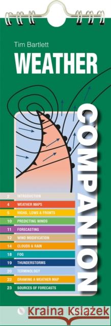 Weather Companion Tim Bartlett 9781898660590 Fernhurst Books - książka