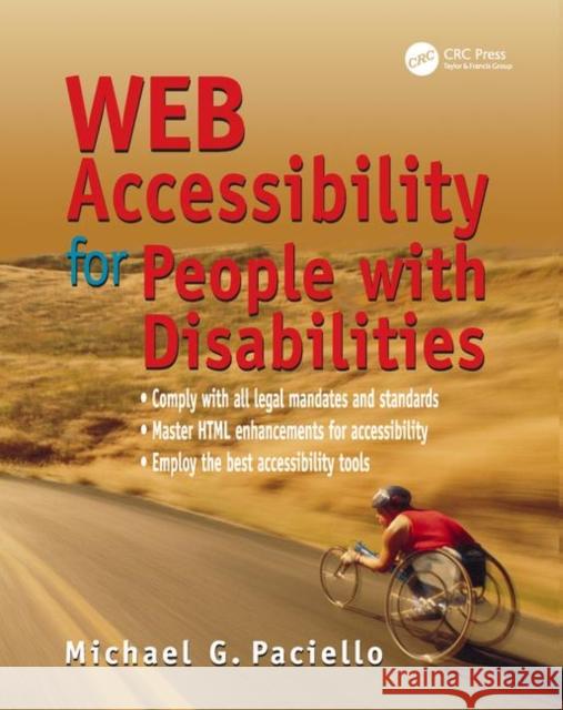 Web Accessibility for People with Disabilities Mike Paciello 9781138412316 Taylor and Francis - książka