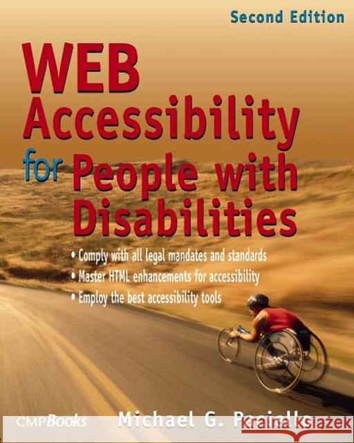 Web Accessibility for People with Disabilities Mike Paciello Michael G. Paciello 9781929629084 CMP Books - książka