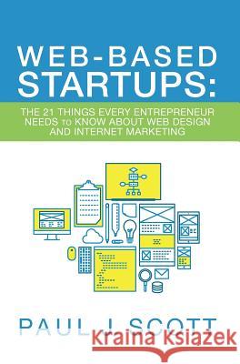 Web-Based Startups: The 21 Things Every Entrepreneur Needs to Know About Web Design and Internet Marketing Paul J Scott 9780996687447 Goingclear, Inc. - książka