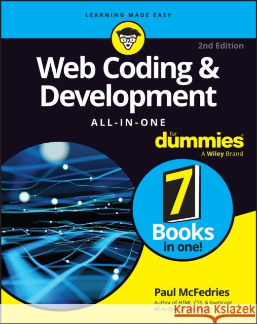 Web Coding & Development All-in-One For Dummies Paul McFedries 9781394197026 John Wiley & Sons Inc - książka