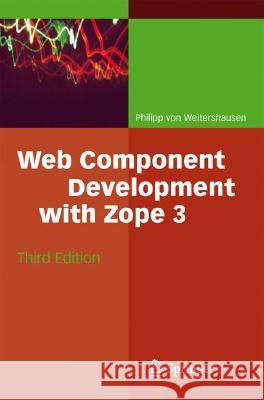 Web Component Development with Zope Eby, P. J. 9783540764472 Not Avail - książka