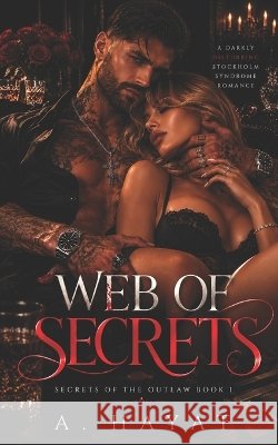 Web of Secrets: A Darkly Disturbing Stockholm Syndrome Romance A Hayat 9798344797243 Independently Published - książka