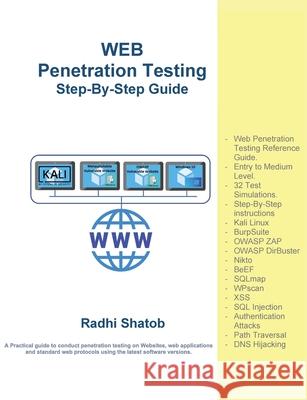 Web Penetration Testing: Step-By-Step Guide Radhi Shatob 9781922405371 Tablo Pty Ltd - książka