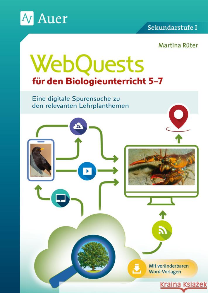 WebQuests für den Biologieunterricht 5-7 Rüter, Martina 9783403085690 Auer Verlag in der AAP Lehrerwelt GmbH - książka