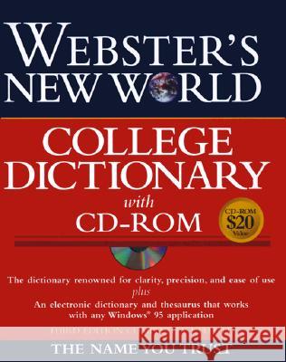 Websteras New World College Dictionary Webster's New World Dictionary, Webster's, David Bernard Guralnik 9780028623801 John Wiley & Sons Inc - książka