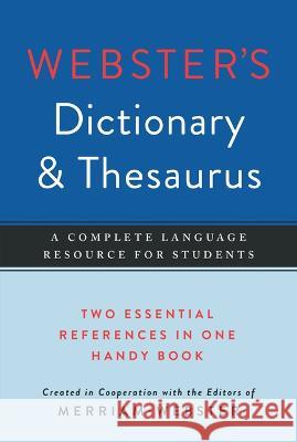 Webster's Dictionary & Thesaurus: A Complete Language Resource for Students  9781596951754 Federal Street Press - książka