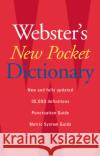 Webster's New Pocket Dictionary Houghton Mifflin 9780618947263 Houghton Mifflin Company