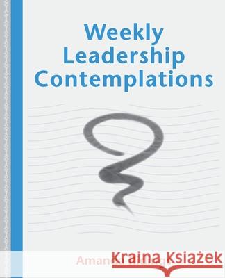 Weekly Leadership Contemplations Amanda Ridings 9781068660955 Originate Books - książka