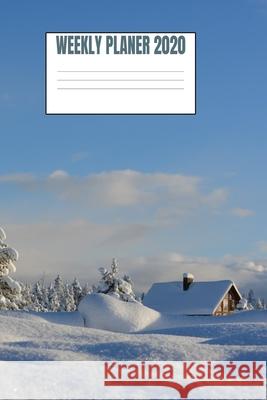 Weekly Planer 2020: Winter Style - 6x9 - 53 Pages From Dyzamora 9781688426405 Independently Published - książka