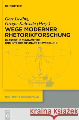 Wege moderner Rhetorikforschung No Contributor 9783110309287 Walter de Gruyter - książka