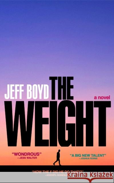 Weight Jeff Boyd 9781668007259 Simon & Schuster - książka
