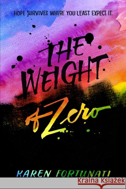 Weight of Zero  9781101938928 Ember - książka