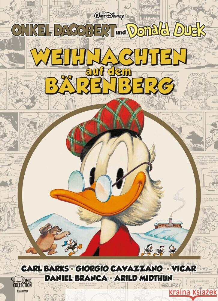 Weihnachten auf dem Bärenberg Disney, Walt, Barks, Carl, Cavazzano, Giorgio 9783770409525 Ehapa Comic Collection - książka