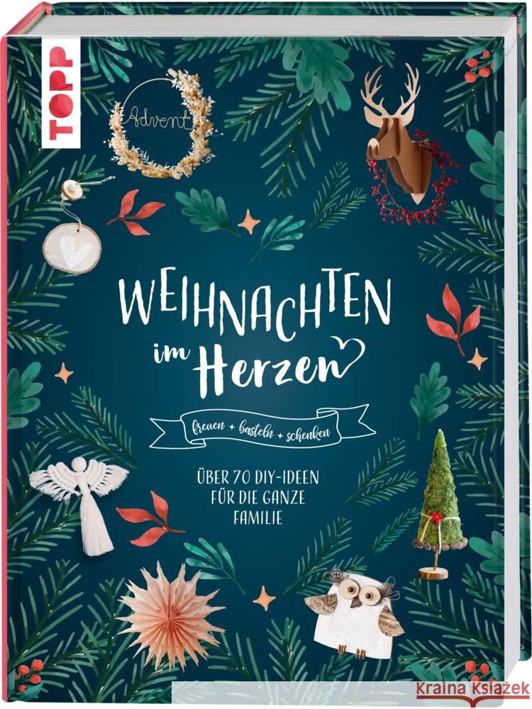 Weihnachten im Herzen Seyther, Lena, Butterer, Ilona, Fischer, Claudia 9783735850256 Frech - książka