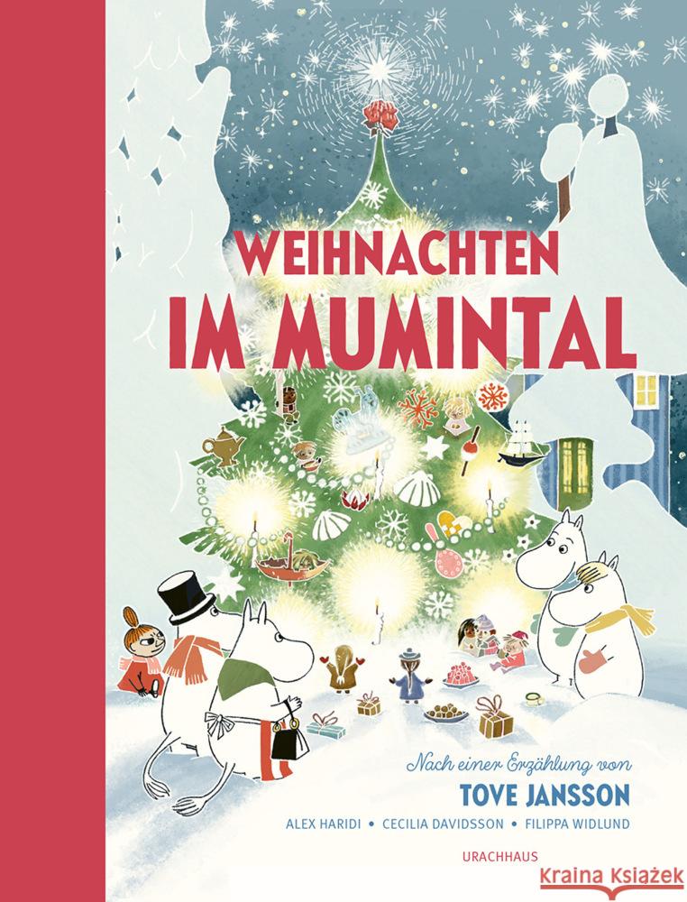 Weihnachten im Mumintal Haridi, Alex, Davidsson, Cecilia 9783825152246 Urachhaus - książka
