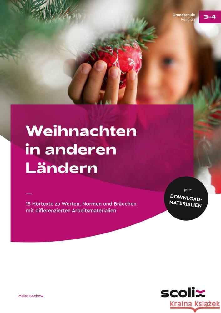 Weihnachten in anderen Ländern, m. 1 Beilage Bochow, Maike 9783403107590 Scolix - książka