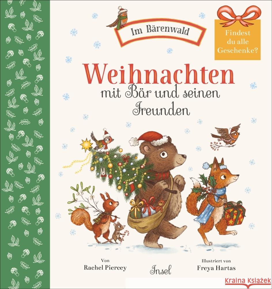 Weihnachten mit Bär und seinen Freunden Piercey, Rachel 9783458643173 Insel Verlag - książka