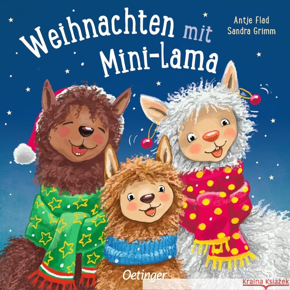 Weihnachten mit Mini-Lama Grimm, Sandra 9783751201780 Oetinger - książka