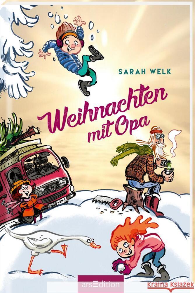 Weihnachten mit Opa (Spaß mit Opa 2) Welk, Sarah 9783845854816 ars edition - książka