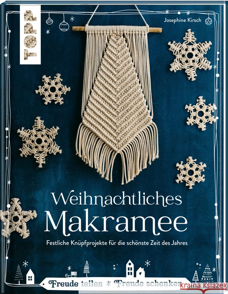 Weihnachtliches Makramee Kirsch, Josephine 9783772445675 Frech - książka