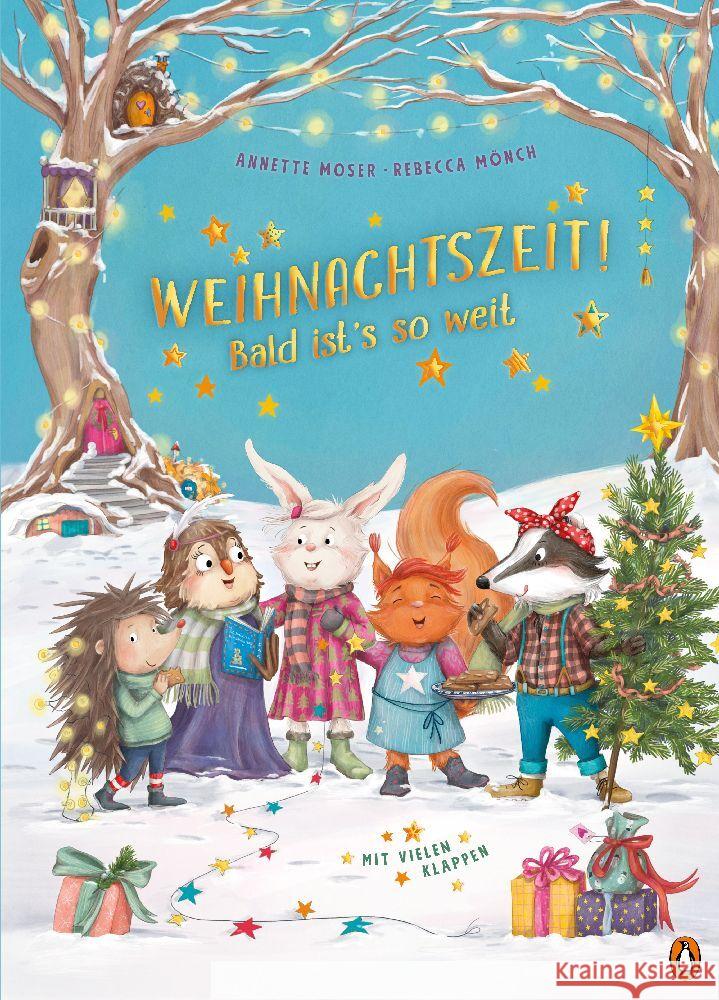 Weihnachtszeit! Bald ist's so weit Moser, Annette 9783328302629 Penguin Junior - książka