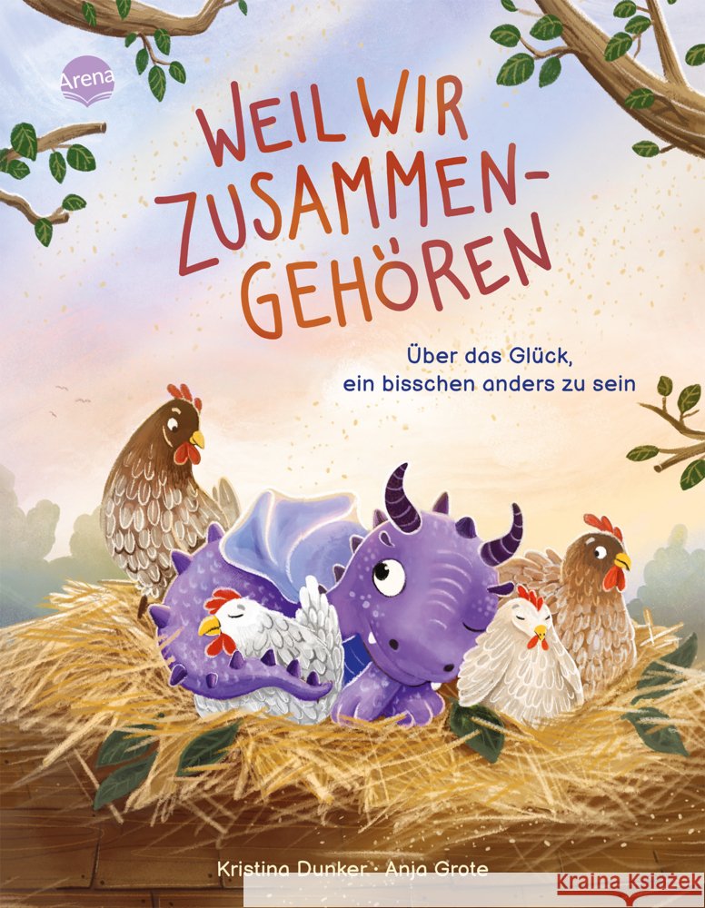 Weil wir zusammengehören. Über das Glück, ein bisschen anders zu sein Dunker, Kristina 9783401719948 Arena - książka